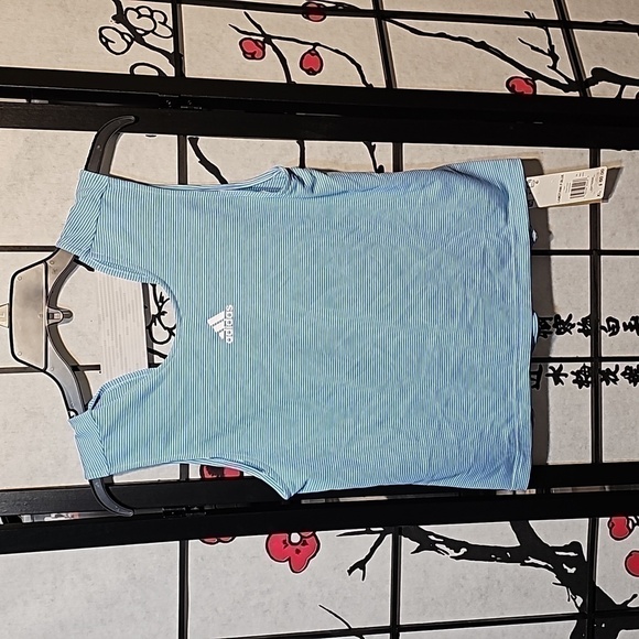 Adidas Tennis‎ Tank Top Blue Size XS NWT - Picture 3 of 10